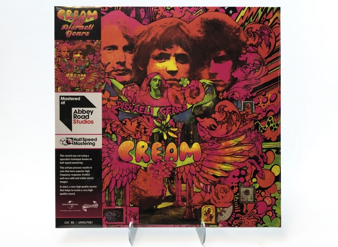 Abbey Road Studios Cream/Disraeli Gears: Abbey Road Studios. Half Speed Mastering. Cream/Disraeli Gears. Sealed in original plastic.
