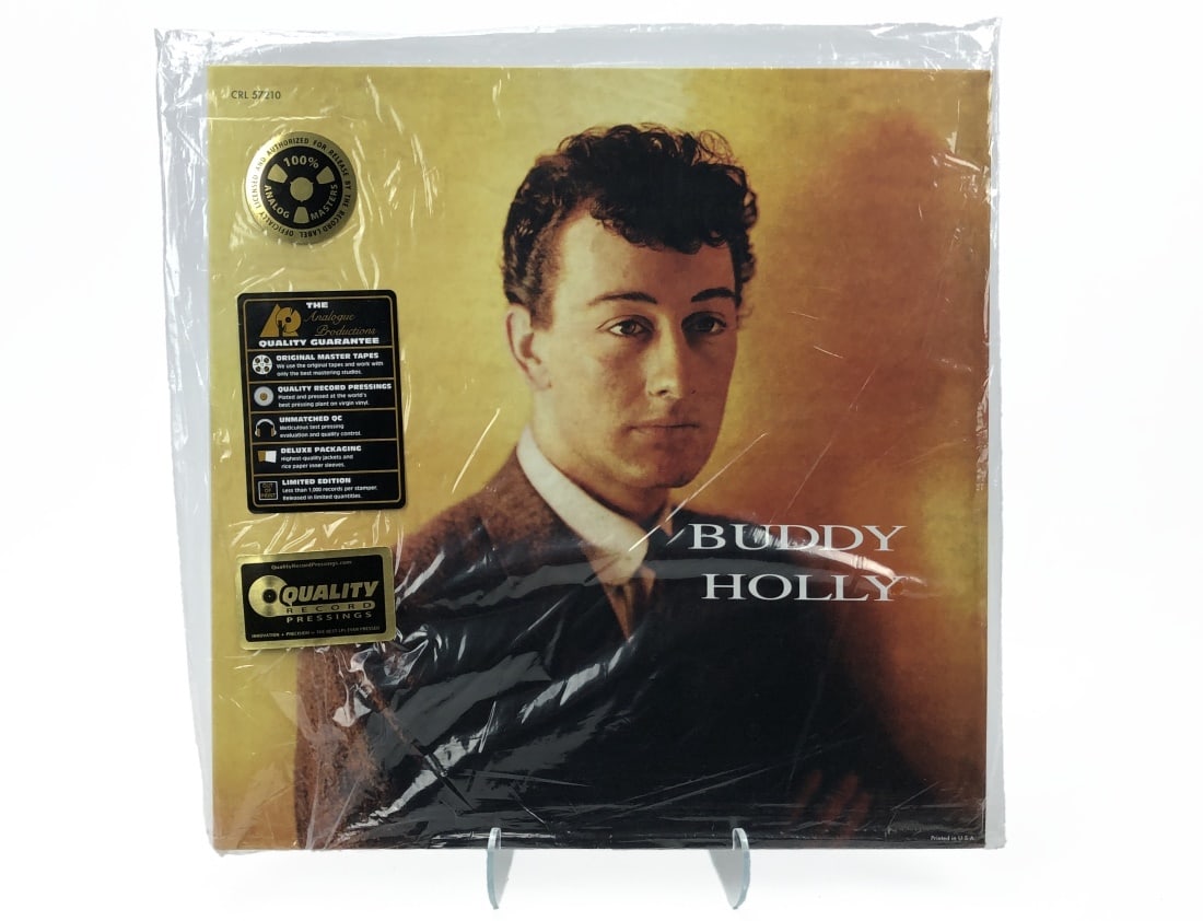 Analogue Productions Buddy Holly/Buddy Holly: Analogue Productions. Buddy Holly/Buddy Holly. Still sealed in original loose bag. Perforation intact.