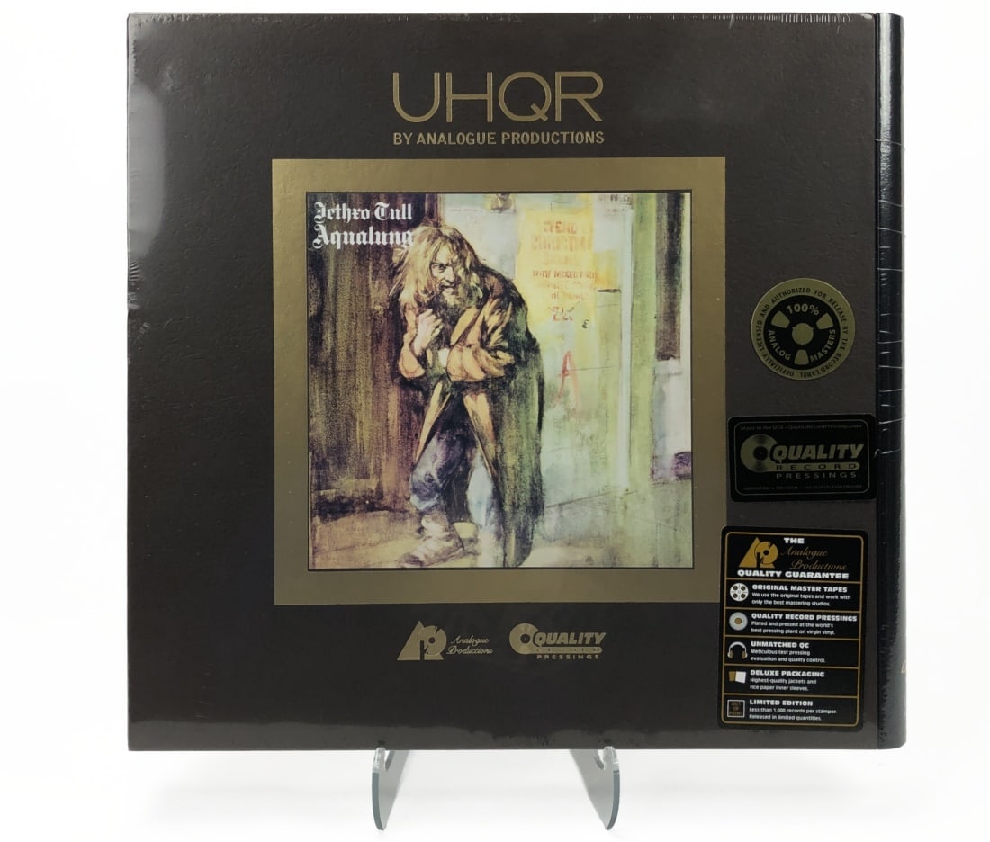 Analogue Productions UHQR Jethro Tull/Aqualung: Analogue Productions. UHQR. Jethro Tull/Aqualung. Still sealed in original shrink wrap. Two LP set.