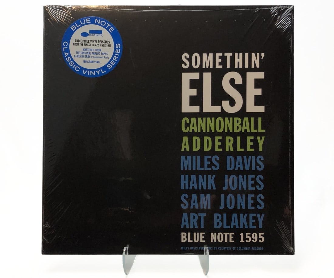Audiophile Cannonball Adderley/Somethin' Else: Audiophile. Cannonball Adderley/Somethin' Else. Sealed in plastic.