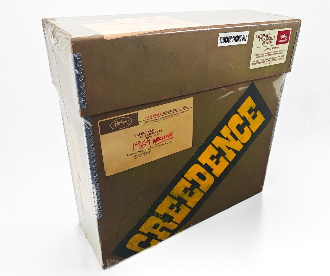 CCR 1969 Archive Box: Creedence Clearwater Revival 1969 archive box. Record Store Day exclusive. Sealed.