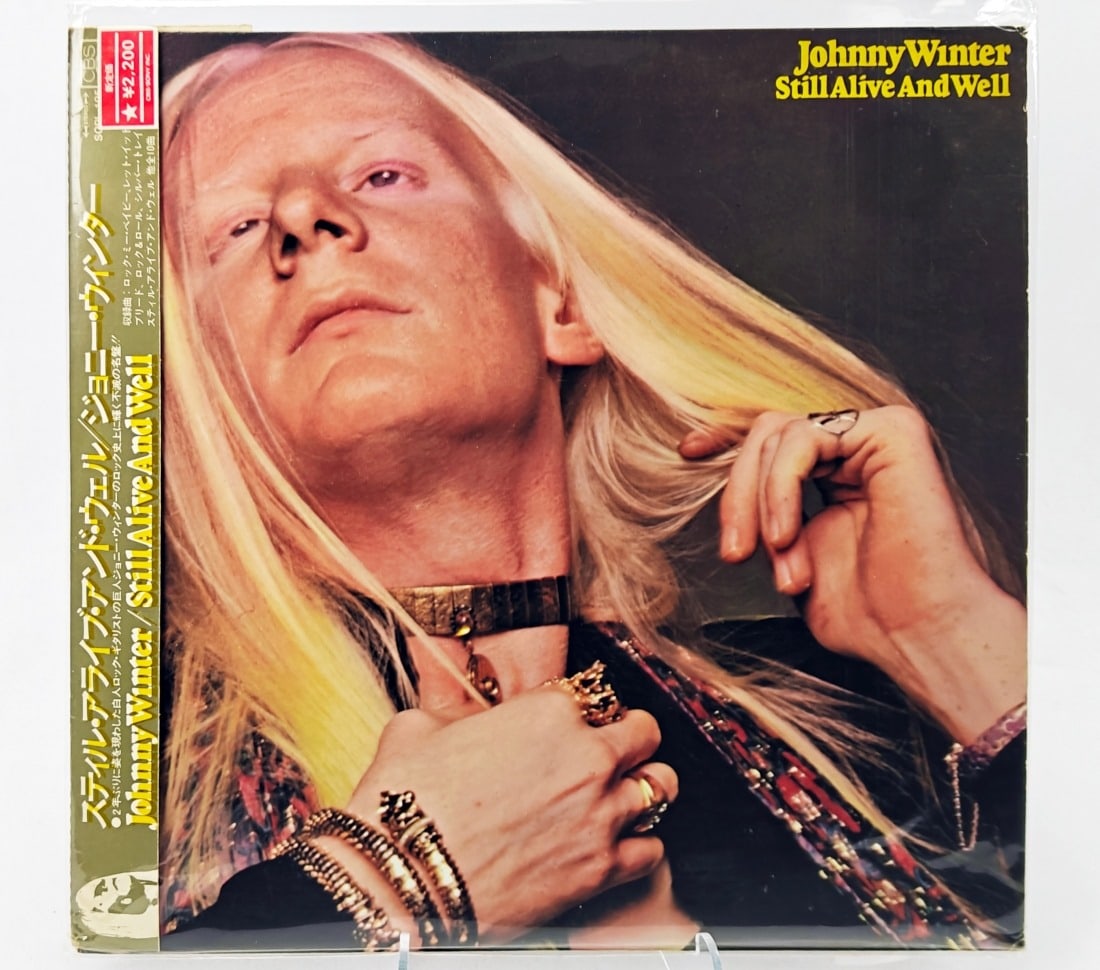 Japanese Press Johnny Winter/Still Alive and Well: Japanese press. Johnny Winter/Still Alive and Well.