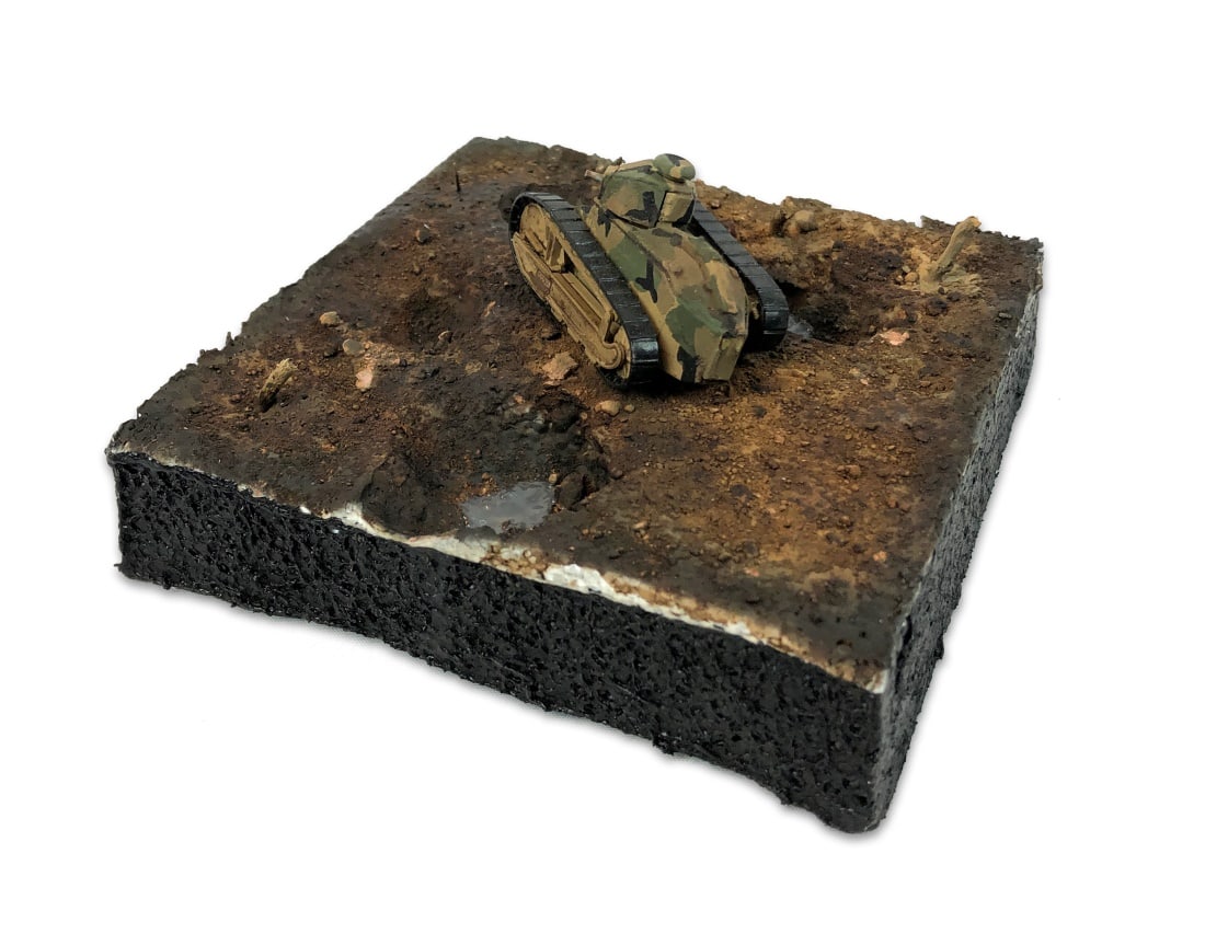 Three Small Custom Diorama Sections - 6