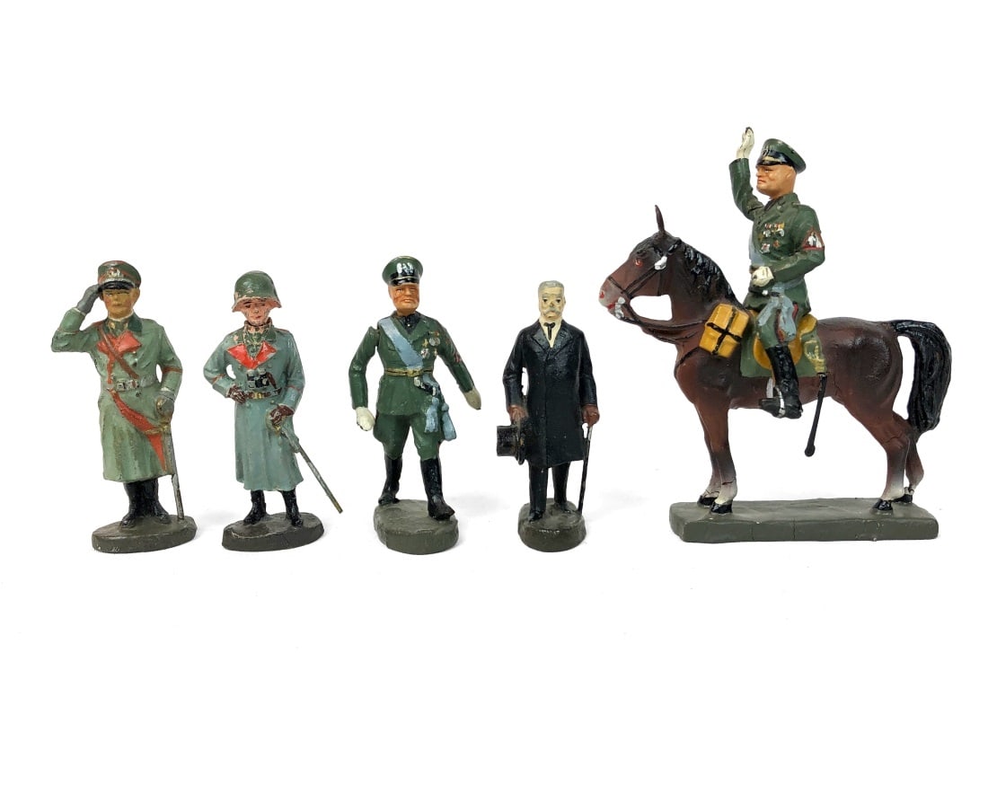 6 Piece Set Elastolin / Hausser Metal Figurines (1 of 16)
