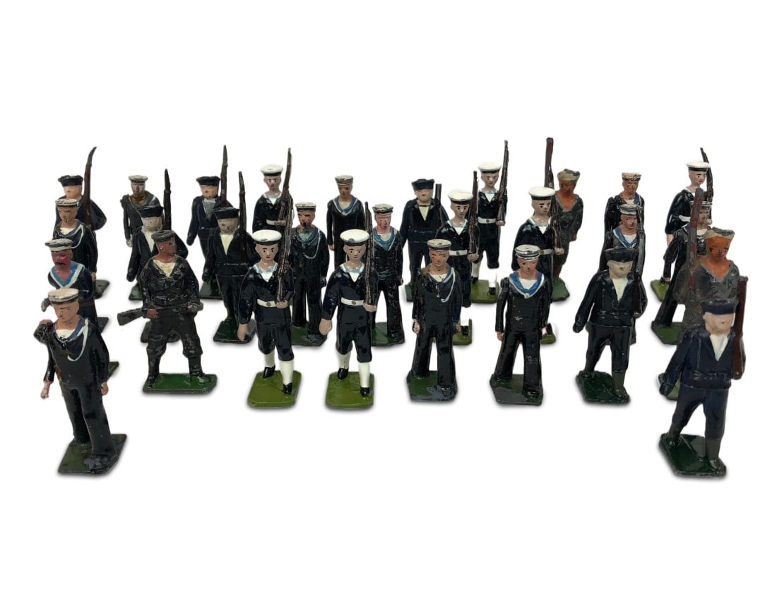 Set of 29 Britains Cast Lead Figurines (1 of 8)