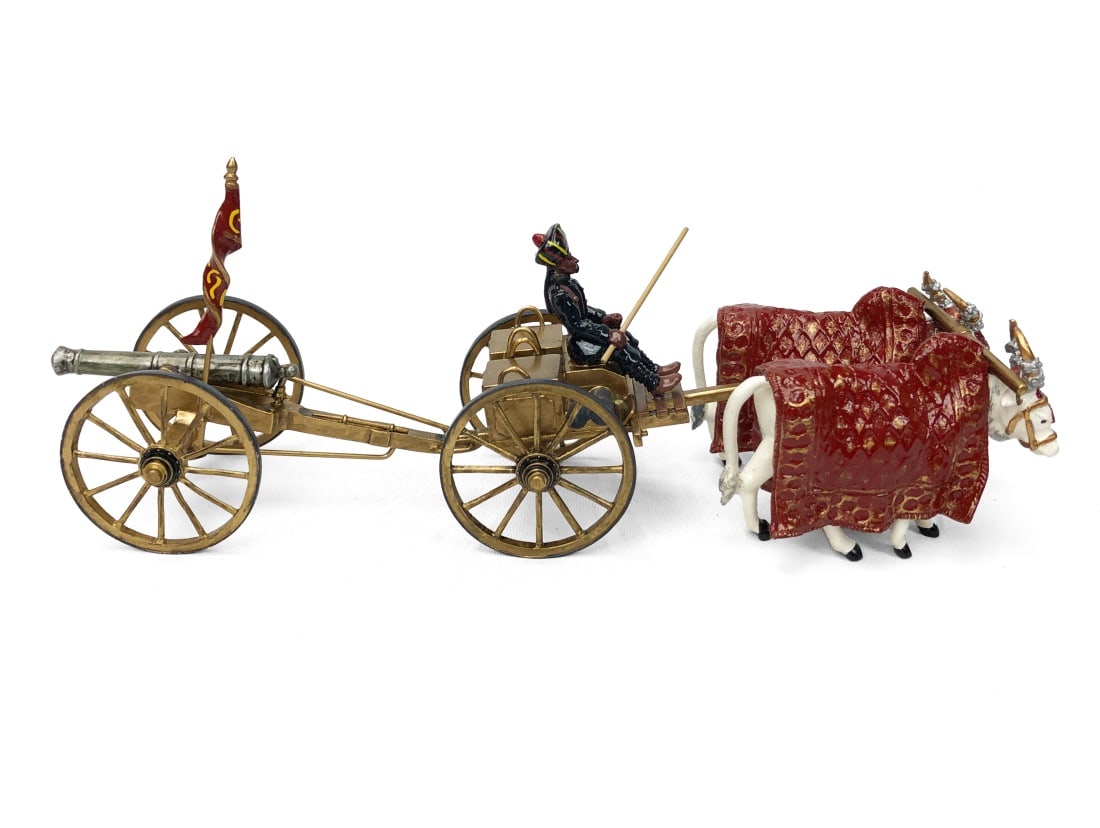 W. Britain 00141 - Gaekwar of Baroda's Silver Gun (1 of 4)