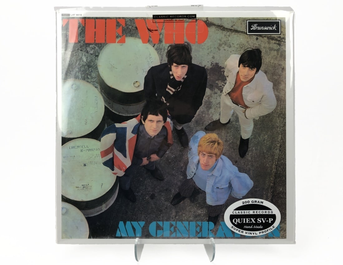Classic Records The Who/My Generation: Classic Records. Quiex SV-P. The Who/My Generation. Sealed in original plastic. 200 gram.
