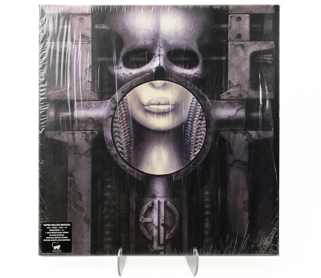 Emerson Lake and Palmer/Brain Salad Surgery Box: Emerson Lake and Palmer/Brain Salad Surgery box set. Three CD, two DVD, one LP, poster, booklet.