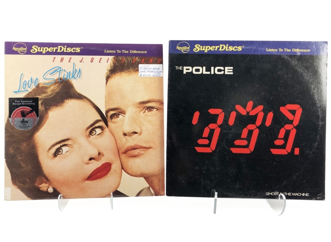 Half Speed Mastered J Geils Band and The Police: Half Speed Mastered. J. Geils Band/Love Stinks and The Police/Ghost in the Machine.