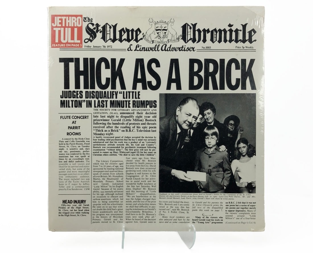 Jethro Tull/Thick As A Brick (1 of 2)