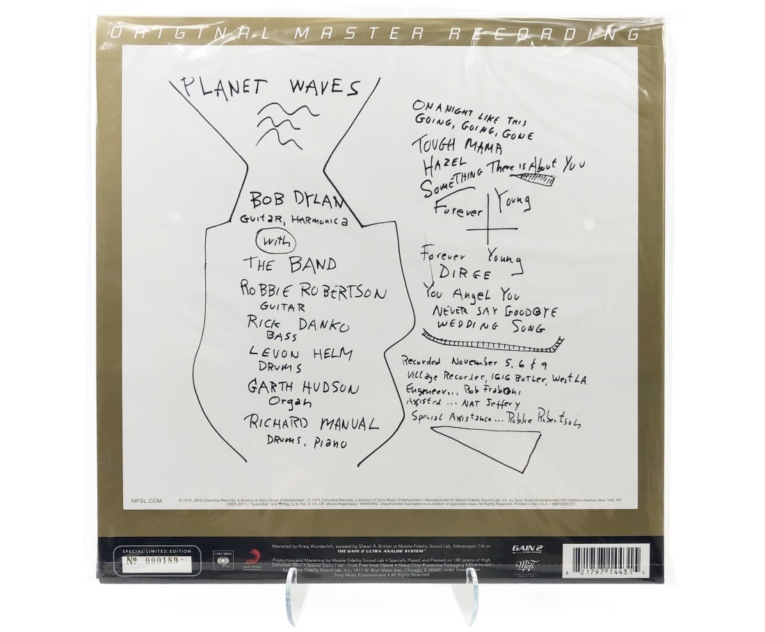 MFSL Bob Dylan/Planet Waves - 2