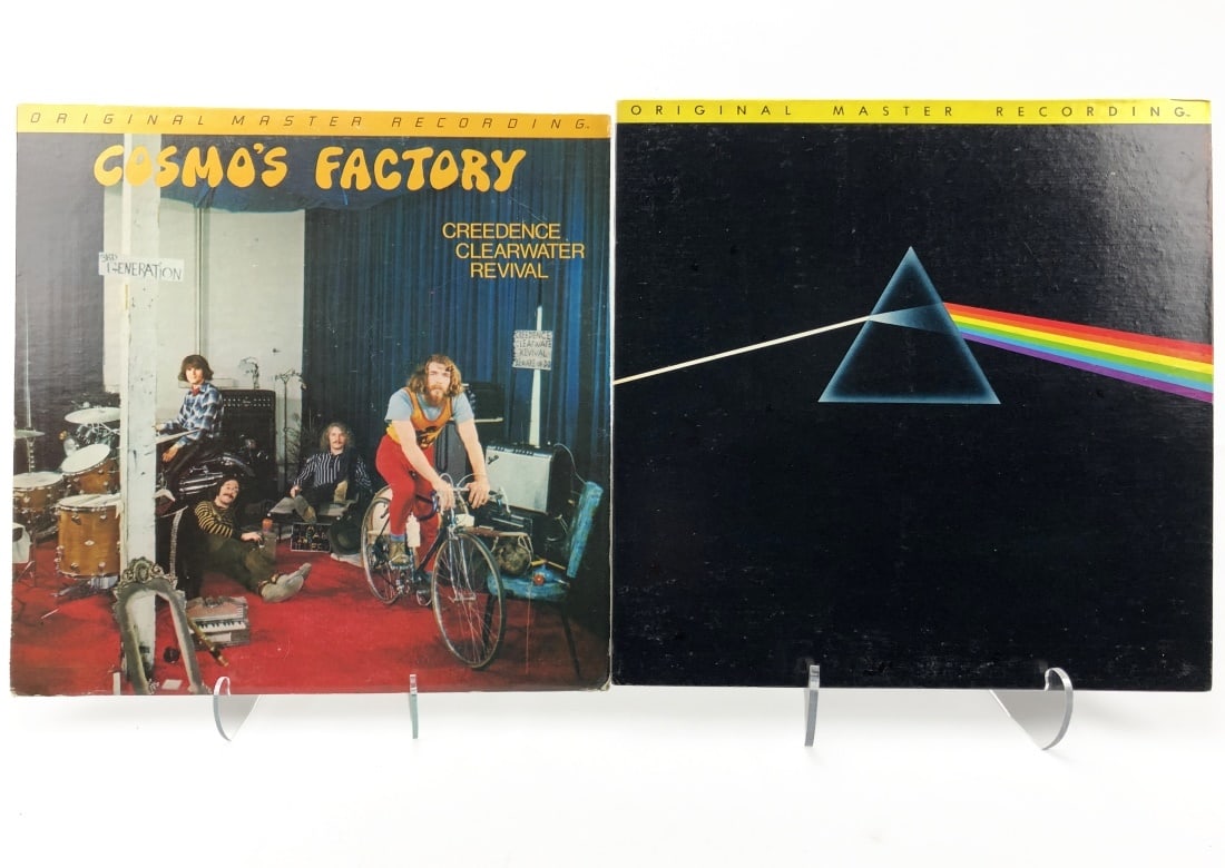 MFSL CCR/Cosmo's Factory Pink Floyd/Dark Side: MFSL Creedence Clearwater Revival/Cosmo's Factory and Pink Floyd/Dark Side of the Moon.
