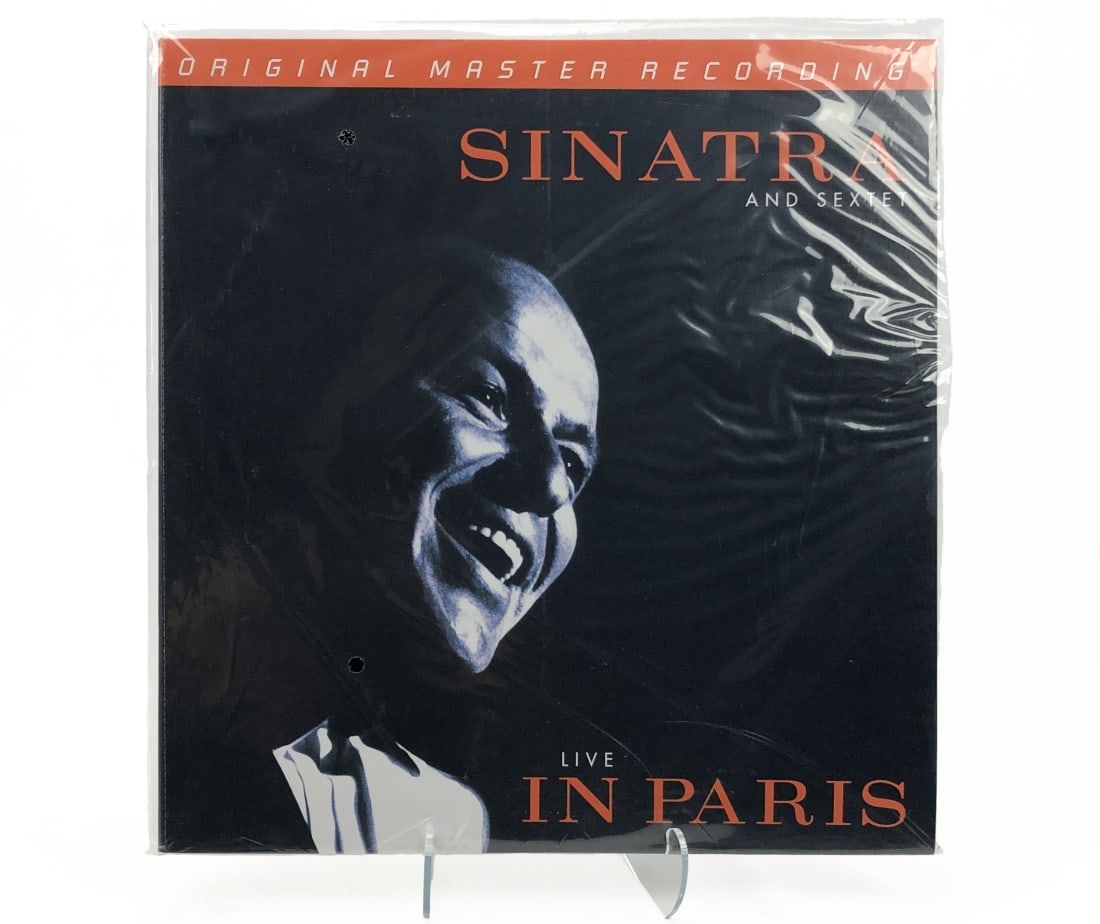 MFSL Frank Sinatra/Sinatra Sextet Live in Paris: Mobile Fidelity Sound Lab. Frank Sinatra/Sinatra and Sextet Live in Paris. Still sealed in original loose bag. Perforation intact. Special limited edition No. 2102.