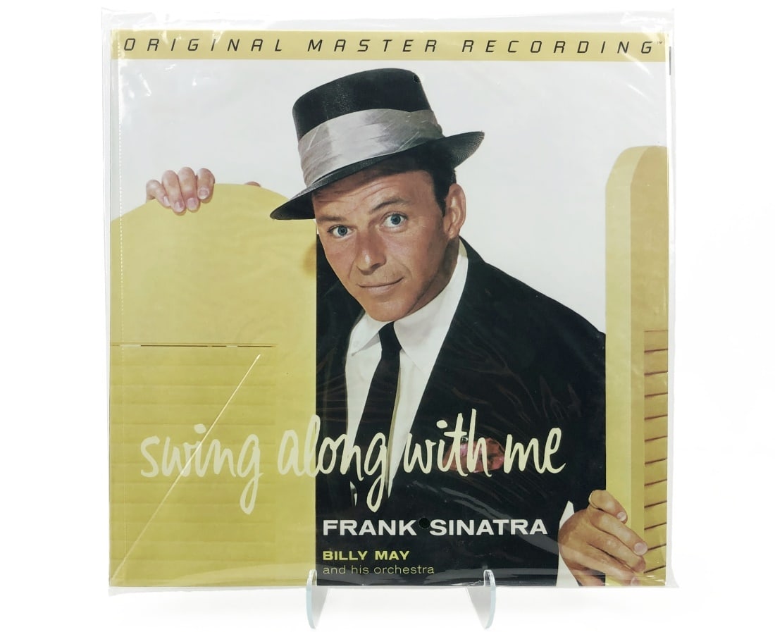 MFSL Frank Sinatra/Swing Along With Me: Mobile Fidelity Sound Lab. Frank Sinatra/Swing Along With Me. Still sealed in original loose bag. Perforation intact. Special limited edition No. 2824.