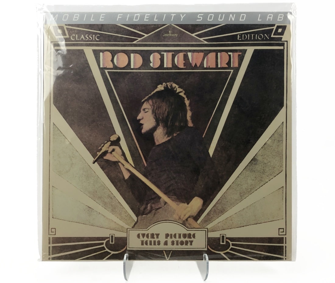 MFSL Rod Stewart/Every Picture Tells A Story: Mobile Fidelity Sound Lab. Rod Stewart/Every Picture Tells A Story. Still sealed in original loose bag. Perforation intact. Special limited edition No. 5411.