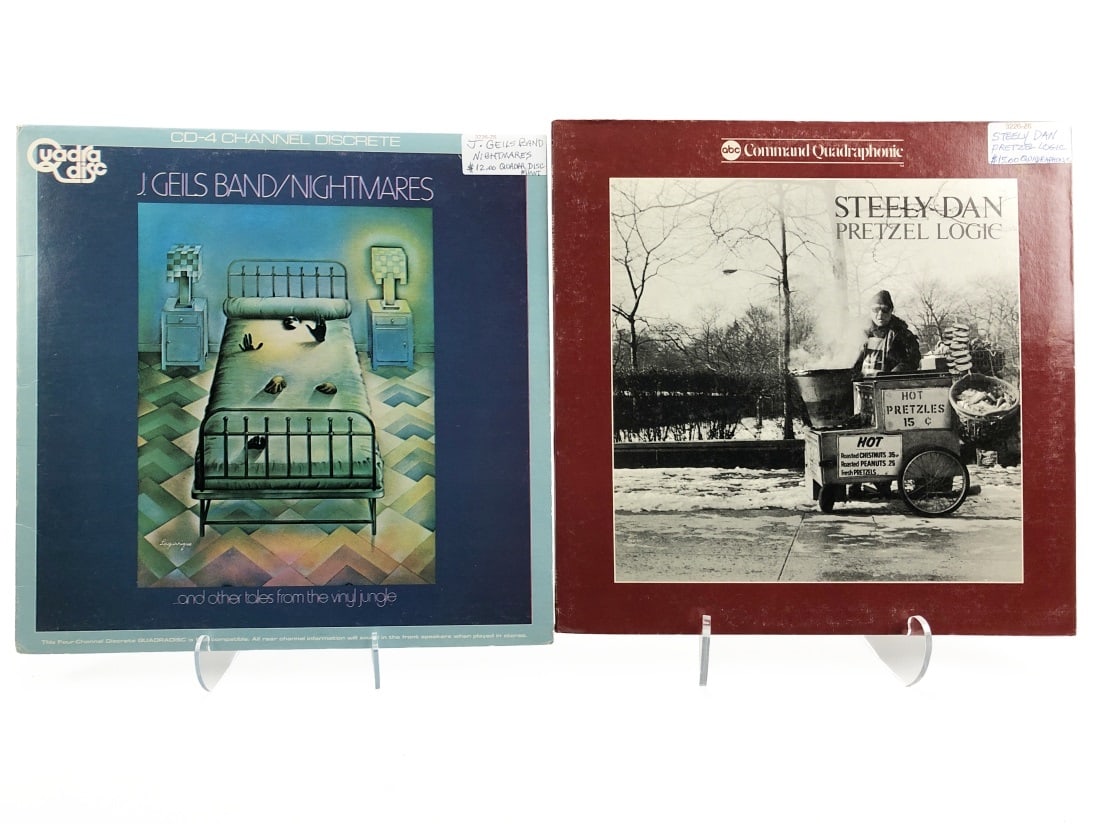 Quad Steely Dan and J. Geils Band: Quad. Steely Dan/Pretzel Logic. and J. Geils Band/Nightmares.
