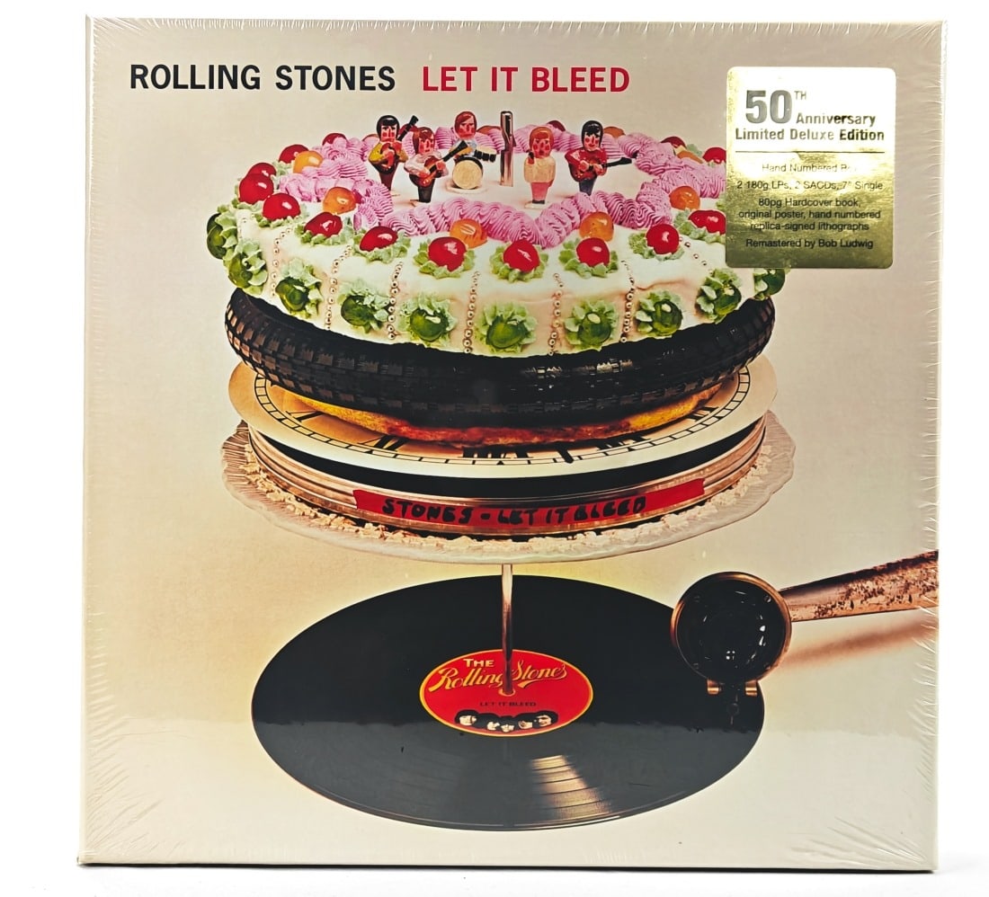 The Rolling Stones/Let It Bleed 50th Anniversary: The Rolling Stones/Let It Bleed. 50th anniversary limited deluxe edition box set. Sealed.