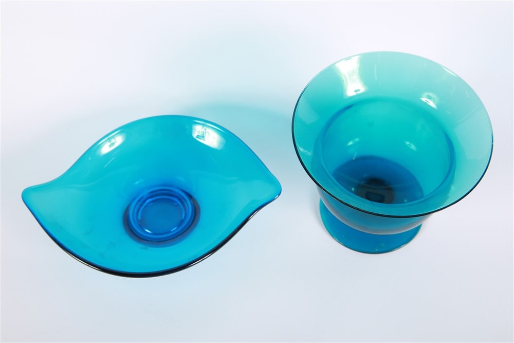 Two Mid-Century Decorative Glass Objects - 2