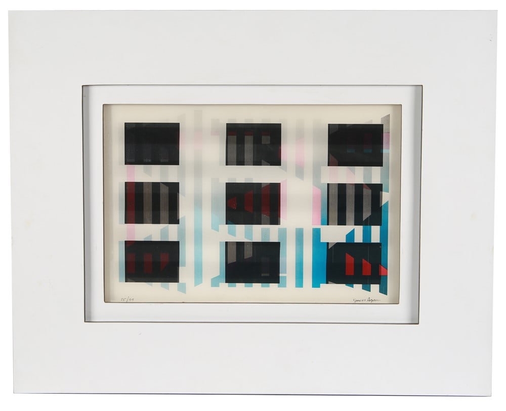 Yaacov Agam, Untitled Agamograph (1 of 9)