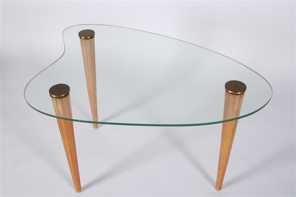 Gilbert Rohde, Glass "Cloud" End Table (1 of 5)