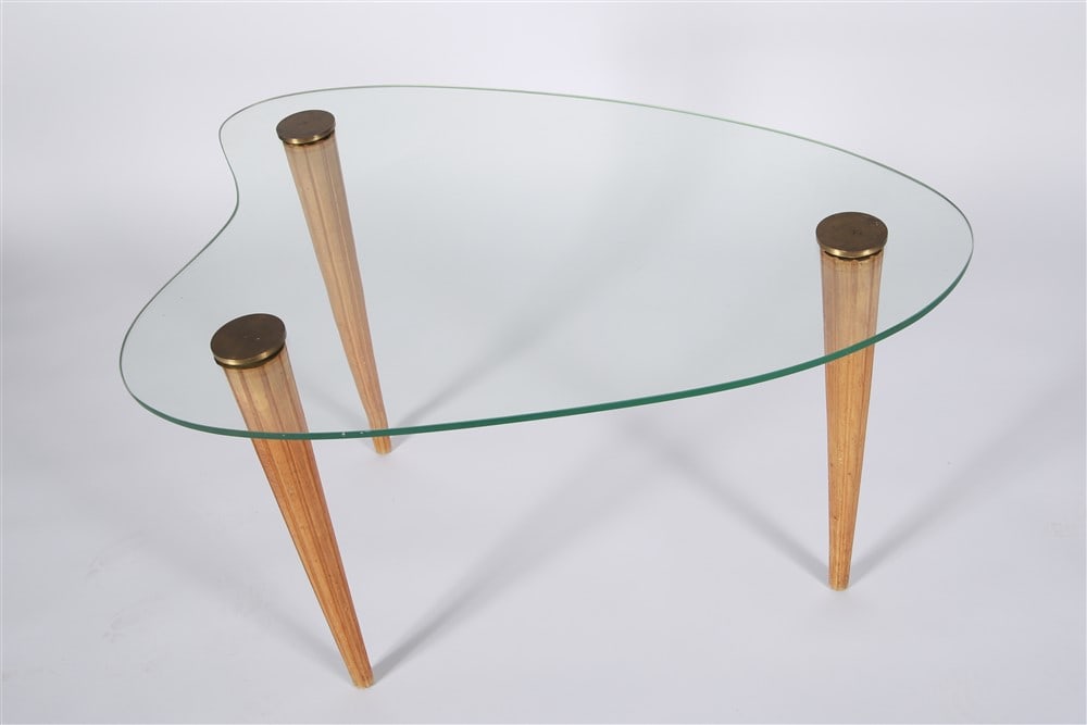 Gilbert Rohde, Glass "Cloud" End Table - 2