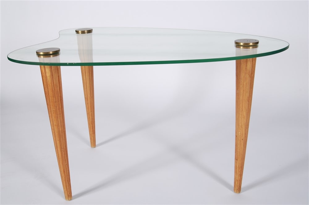 Gilbert Rohde, Glass "Cloud" End Table - 4