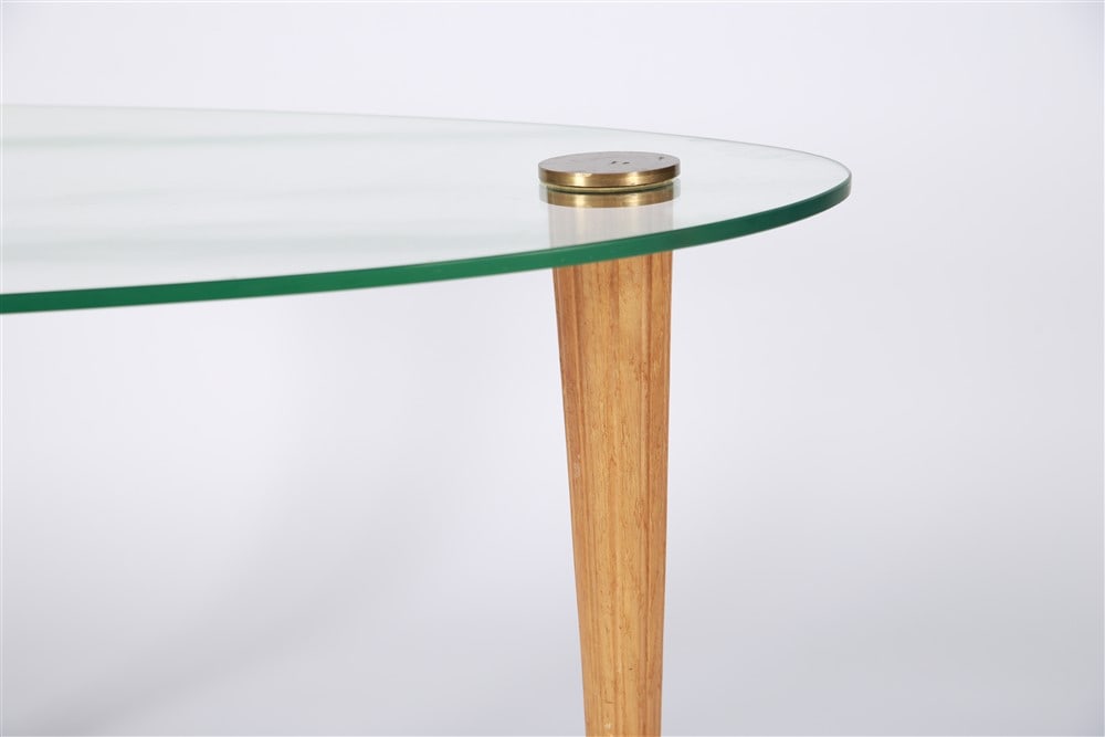 Gilbert Rohde, Glass "Cloud" End Table - 5