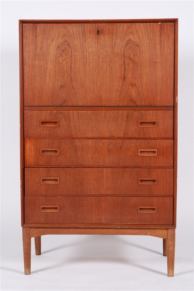 Danish Teak Bar Cabinet (1 of 9)