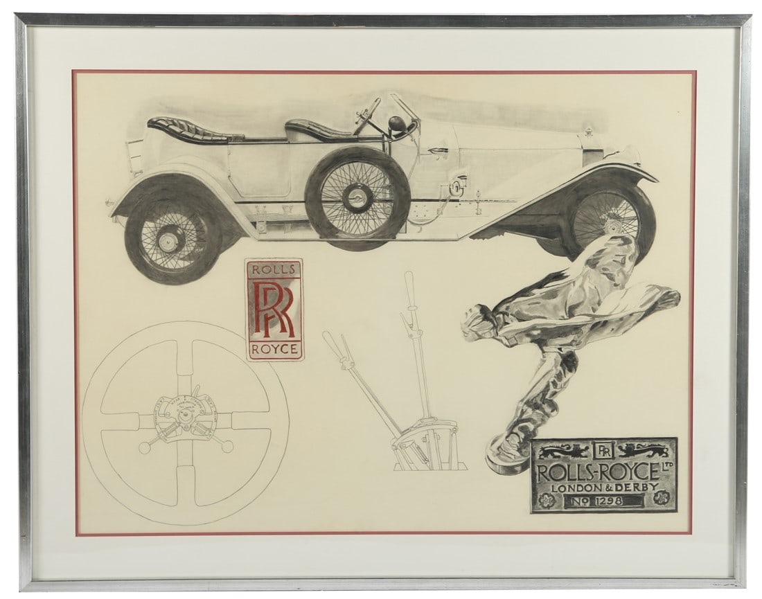 Rolls-Royce "Silver Ghost" Illustration (1 of 6)