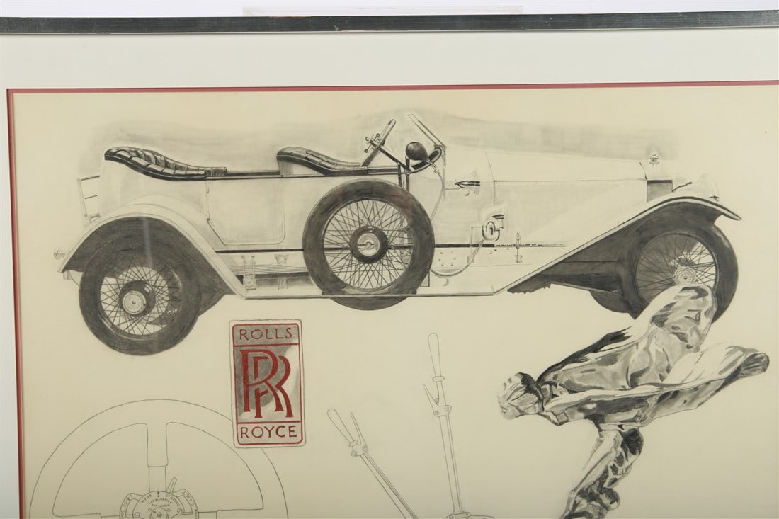 Rolls-Royce "Silver Ghost" Illustration - 2