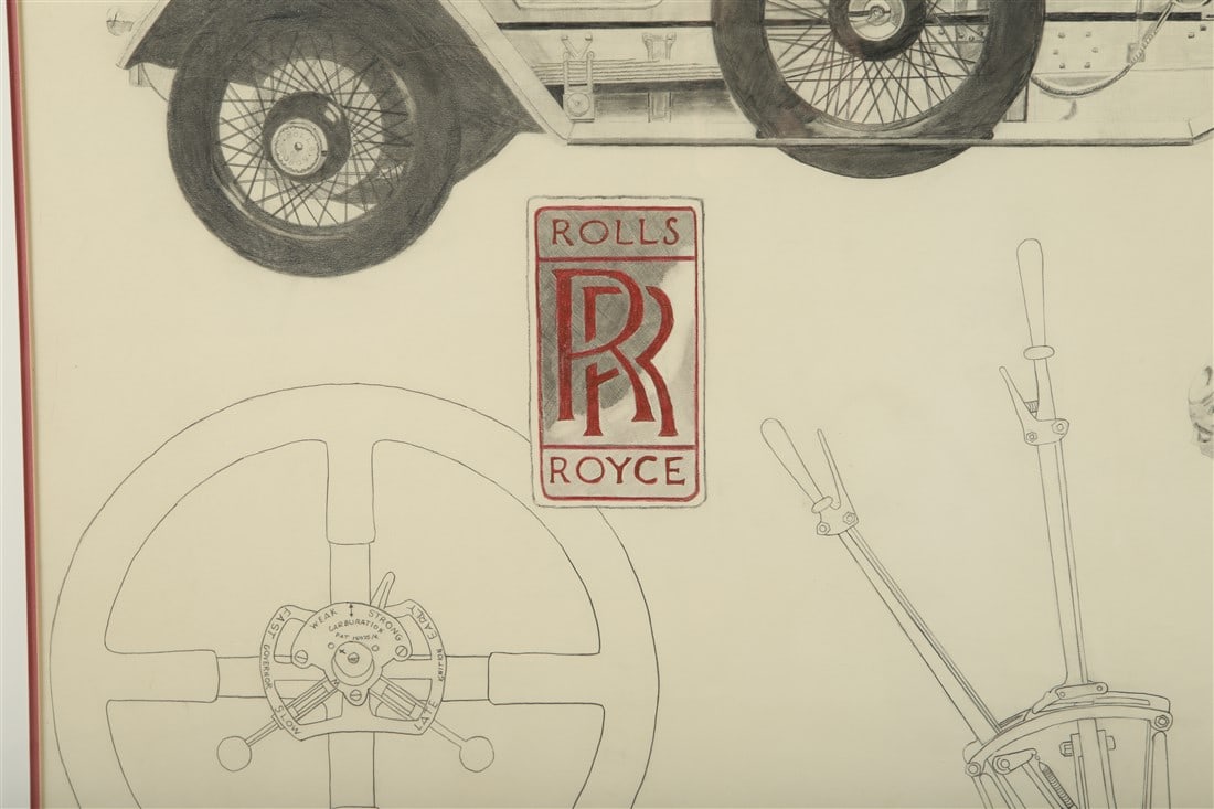 Rolls-Royce "Silver Ghost" Illustration - 3
