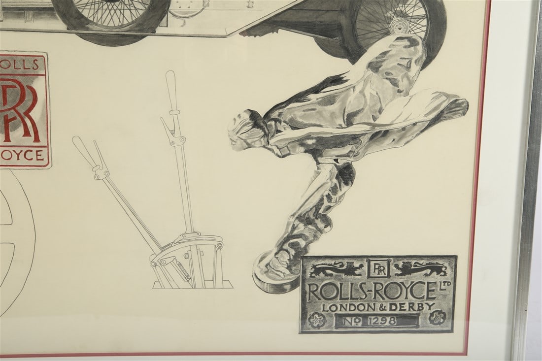 Rolls-Royce "Silver Ghost" Illustration - 5