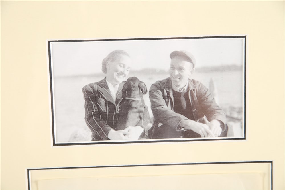 E.B. White, Two Signed and Framed Letters - 2