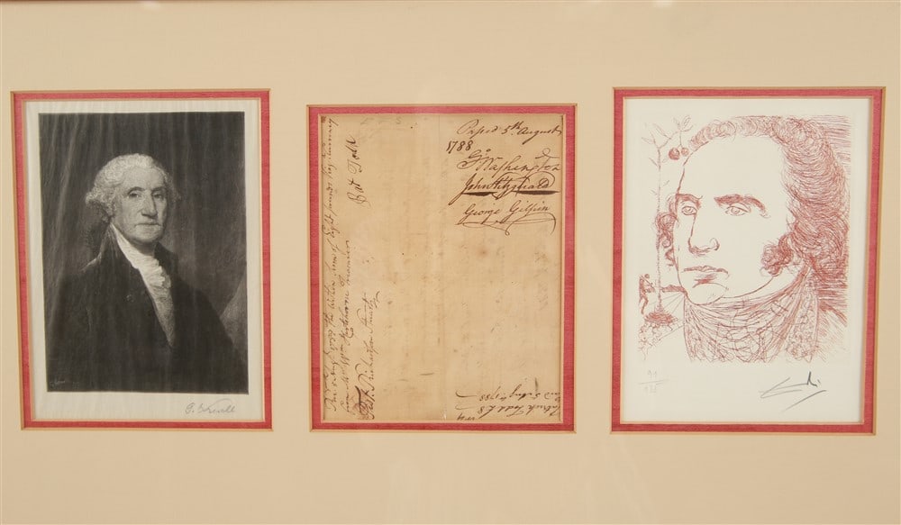 George Washington Signed Document - 2
