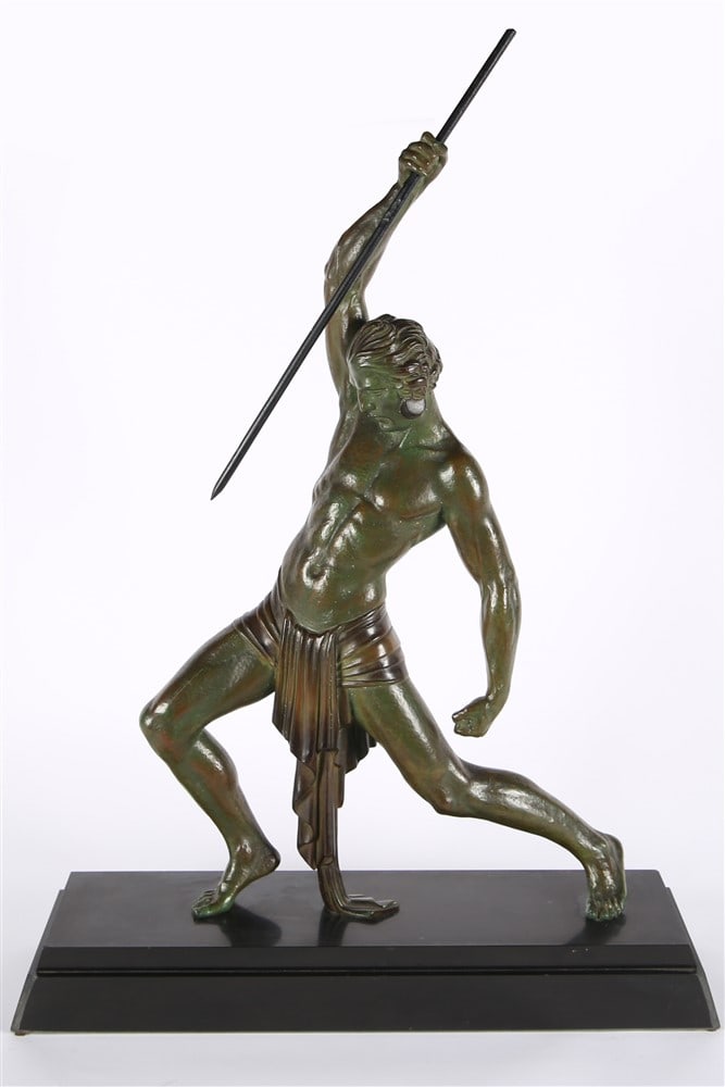 After Demetre H. Chiparus, "The Hunter" Bronze (1 of 3)