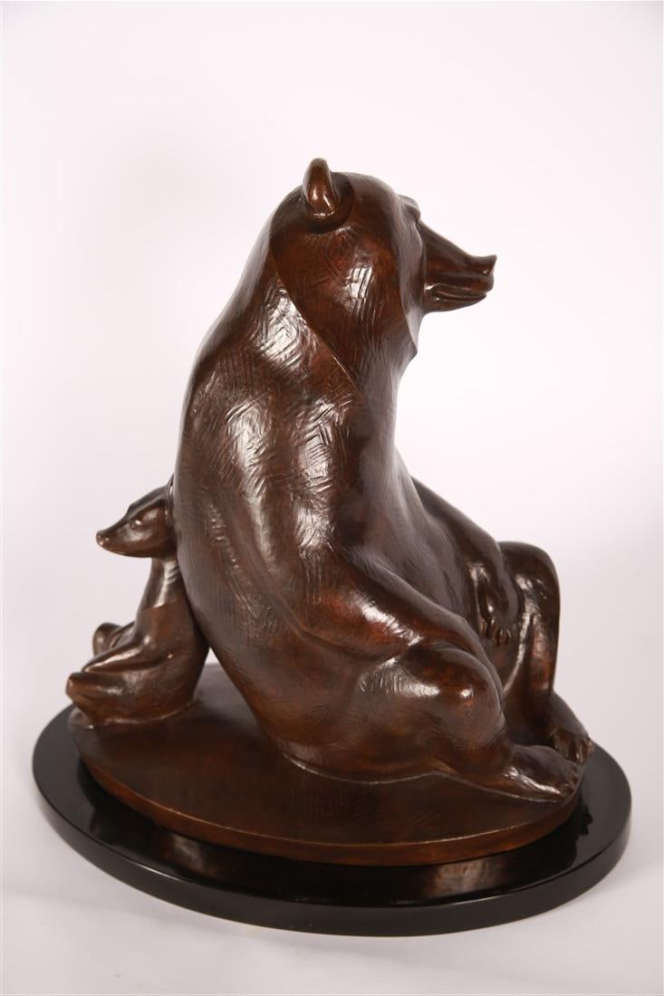 Marshall Fredericks, "Two Bears" Bronze - 2
