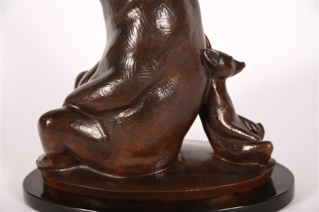 Marshall Fredericks, "Two Bears" Bronze - 8