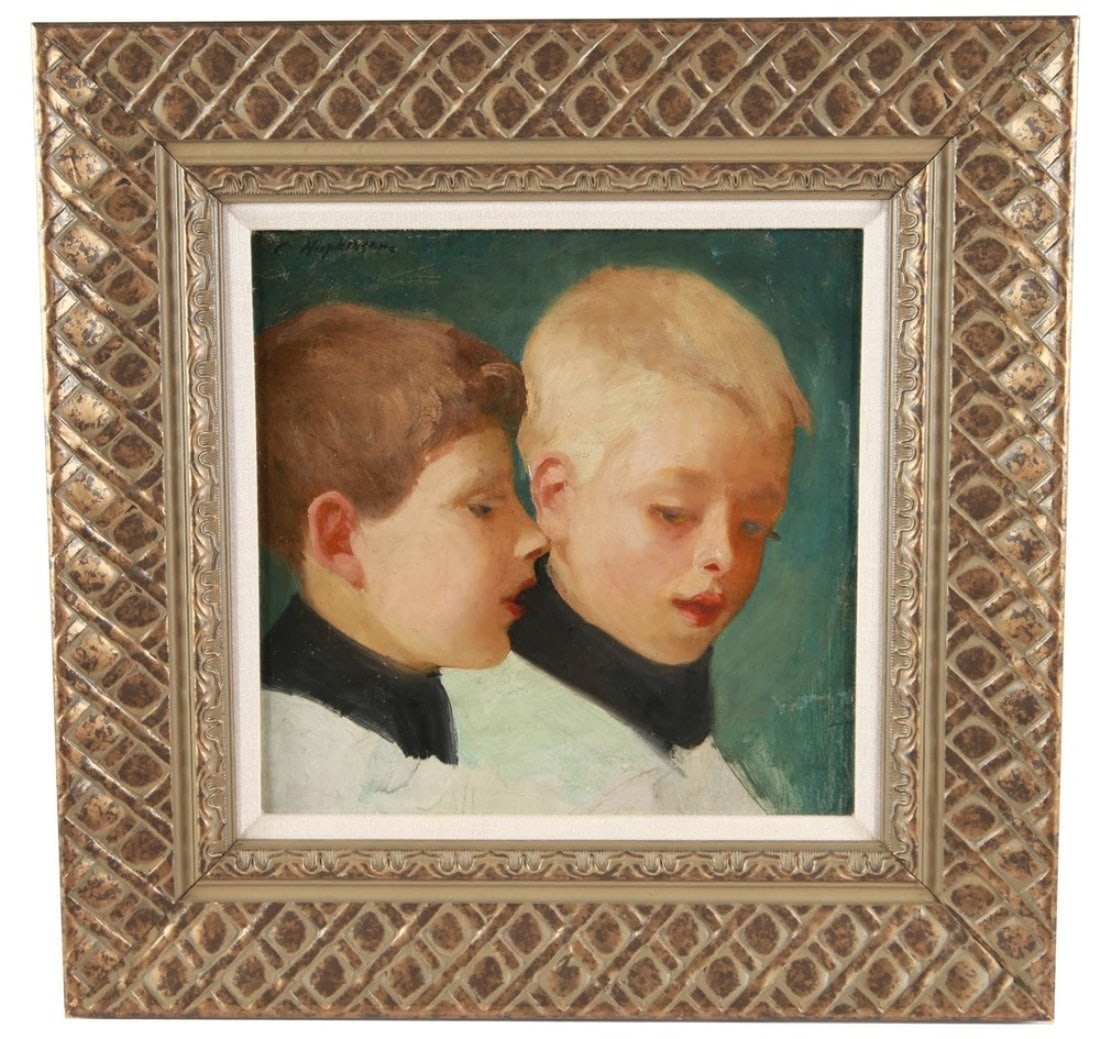 Charles Sydney Hopkinson, Oil on Panel (1 of 5)