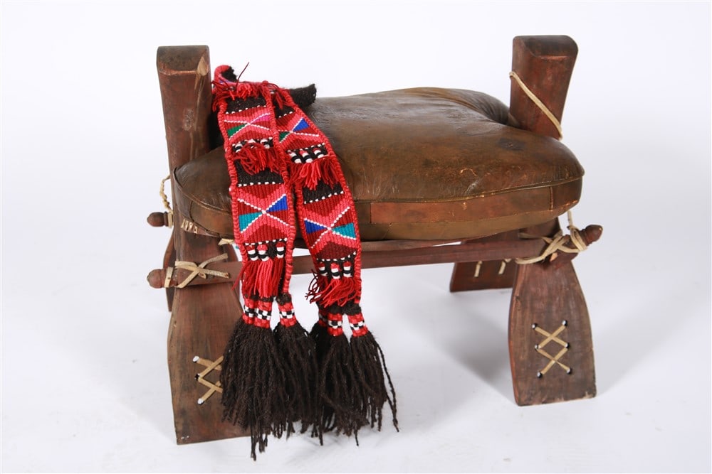 Egyptian Camel Saddle Stool (1 of 14)