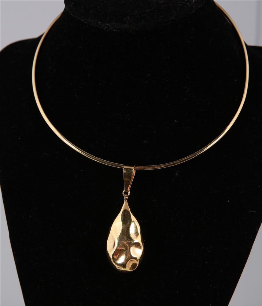 Pauline Trigere, 14k Yellow Gold Necklace (1 of 7)