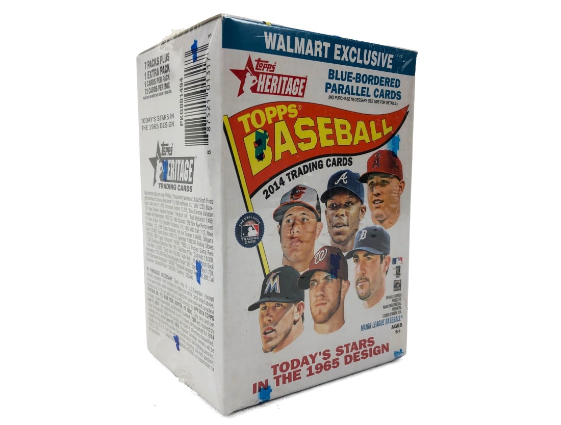 Sealed 2014 Topps Heritage 8-Pack Blaster Box (1 of 2)