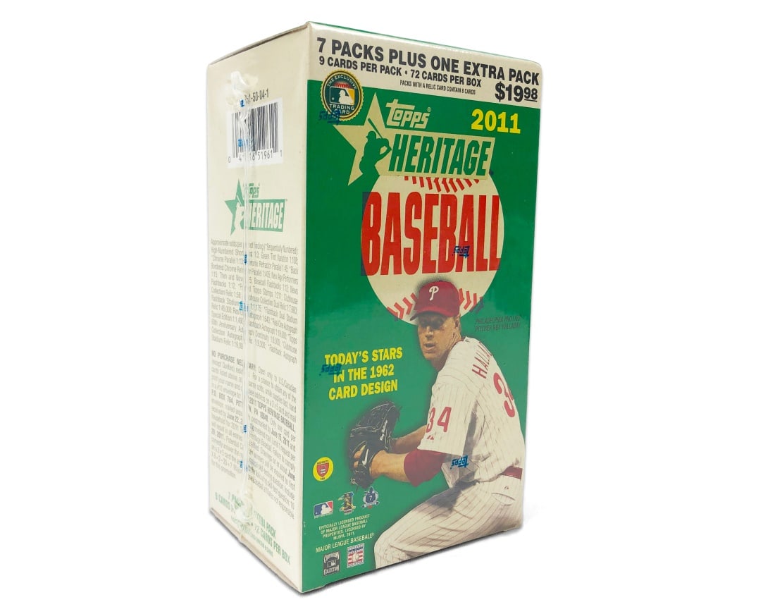 Sealed 2011 Topps Heritage 8-Pack Blaster Box (1 of 2)