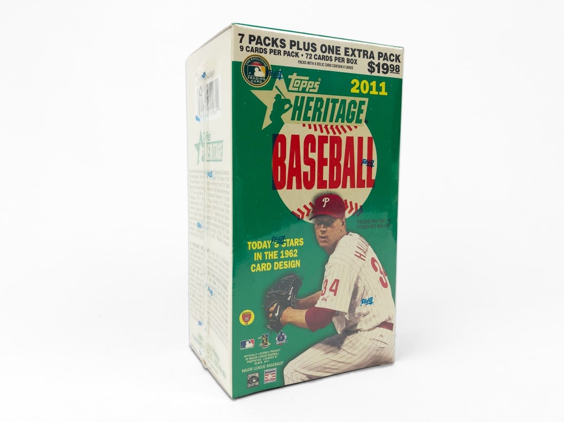 Sealed 2011 Topps Heritage 8-Pack Blaster Box (1 of 2)