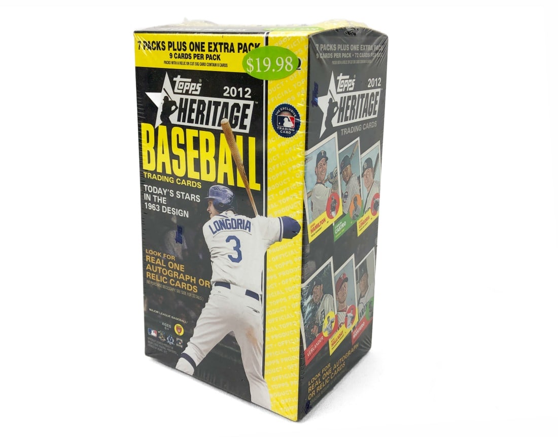 Sealed 2012 Topps Heritage 8-Pack Blaster Box (1 of 2)