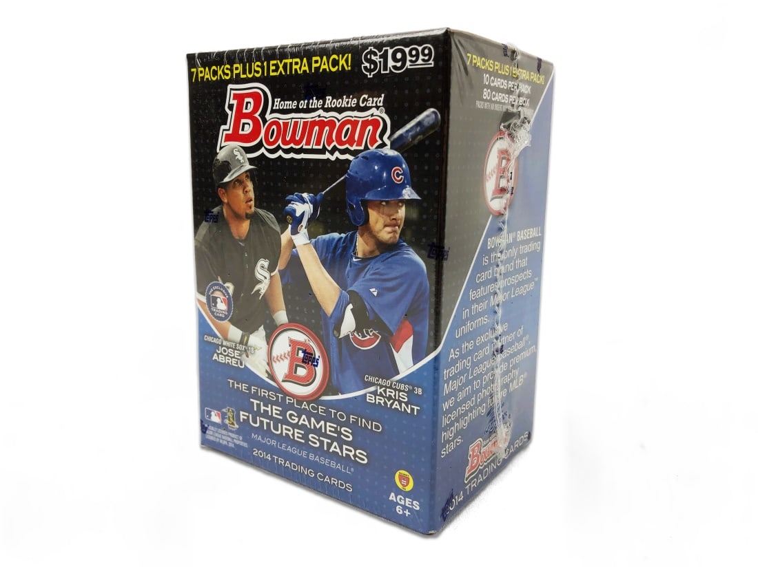 Sealed 2014 Bowman 8-Pack Blaster Box (1 of 2)