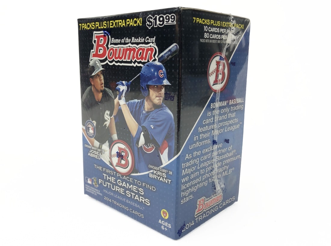 Sealed 2014 Bowman 8-Pack Blaster Box (1 of 2)