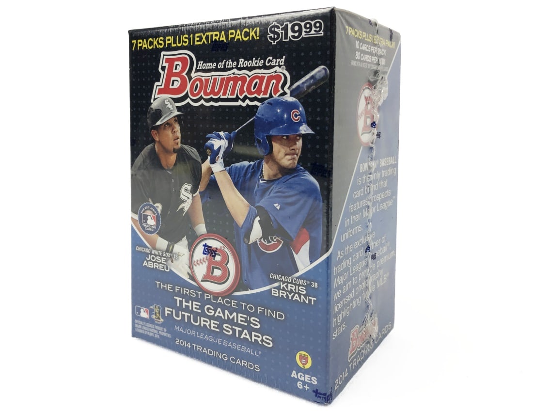 Sealed 2014 Bowman 8-Pack Blaster Box (1 of 2)