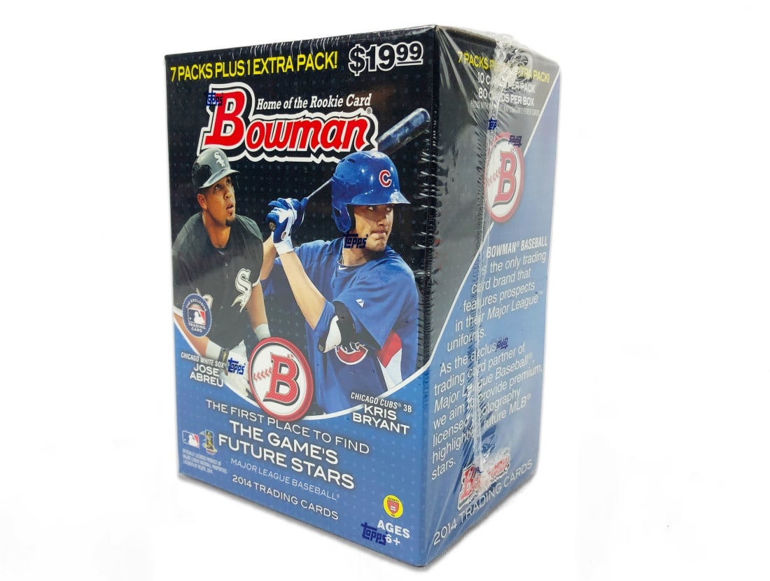 Sealed 2014 Bowman 8-Pack Blaster Box (1 of 2)