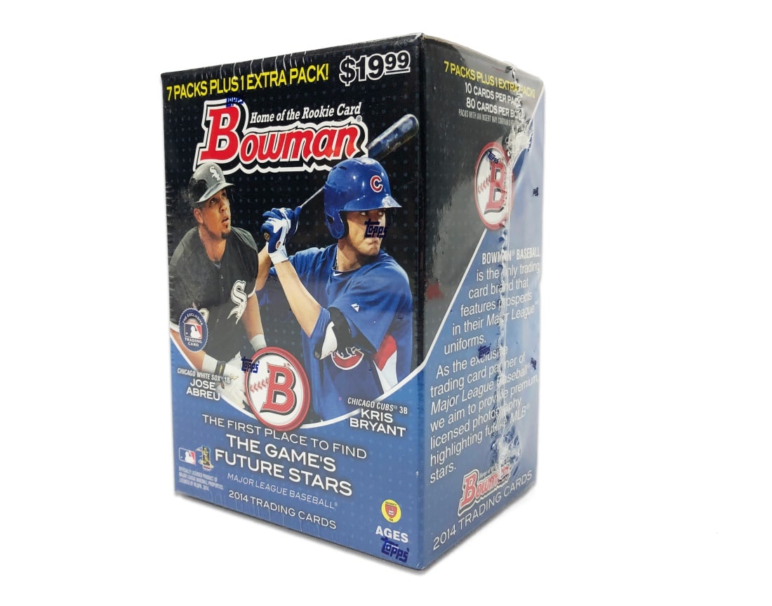 Sealed 2014 Bowman 8-Pack Blaster Box (1 of 2)