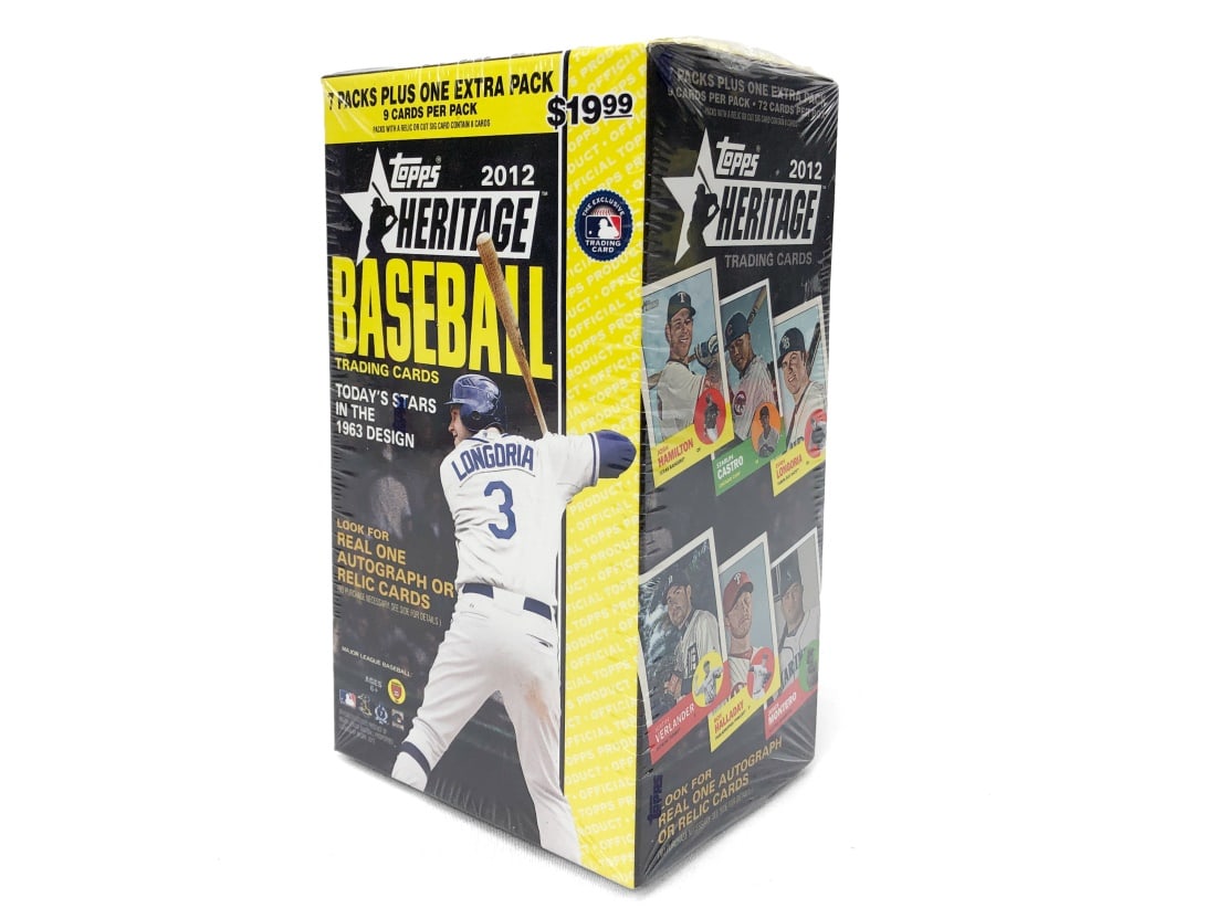 Sealed 2012 Topps Heritage 8-Pack Blaster Box (1 of 2)